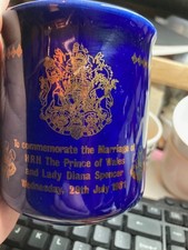 Vintage charles diana - mug, uk