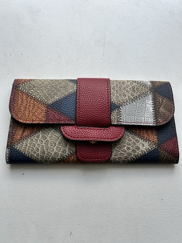 Unisex faux leather clutch - faux,