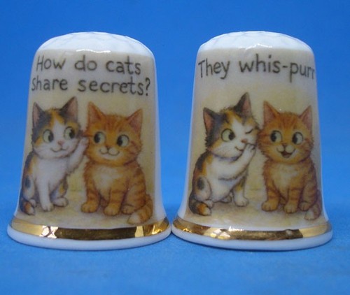 Birchcroft thimbles pair - thimbles, 2