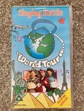 VHS The Singing Kettle World Tour tape kids music 1994 PolyGram