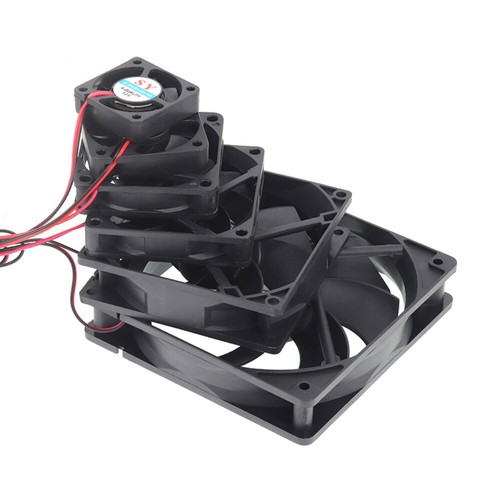 Brushless fans 12v - dc, 5v