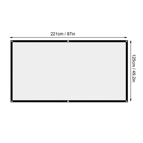 Projection screen projector - projection,