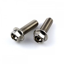 Suzuki GSXR1000 K1-K2 01-02 Titanium Flanged Hex Rear Caliper Mounting Bolts