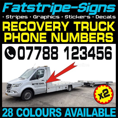 Recovery truck phone - phone, numbers