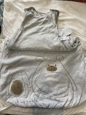 M&S 2.5Tog sleep Sack 6-18m Grey With Bunny & “huggable” Bear Design.