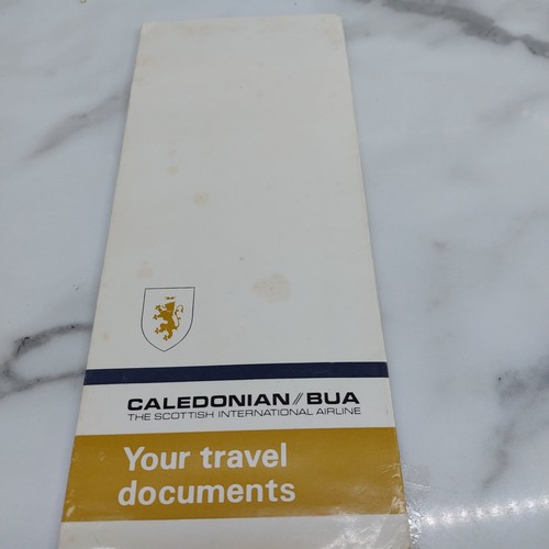 Vintage bua british caledonian - vintage,