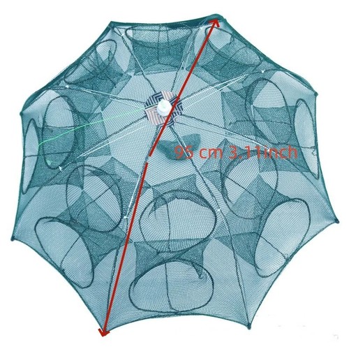 Foldable fishing trap net - fishing, 6
