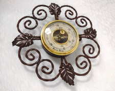 1960s Shortland SB Barometer Art & Craft Wall Hanging Barometer 21cm Original