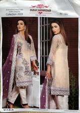 Asian Designer Chiffon 3 Pcs