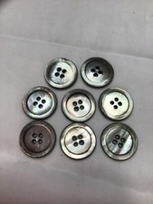 8 Round Abalone Shell Four