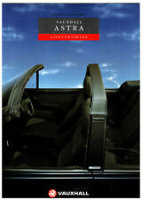 Vauxhall Astra Bertone Convertible UK Sales Brochure 1990 1.6 & 2.0i GTE