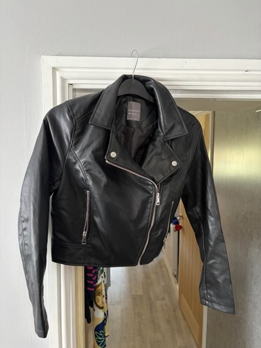 Ladies size black biker - ladies,
