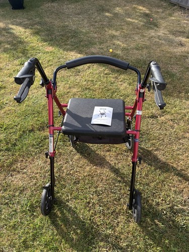 Wheel folding rollator - 4-wheel,