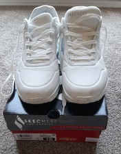 Ladies white skechers street - skechers,