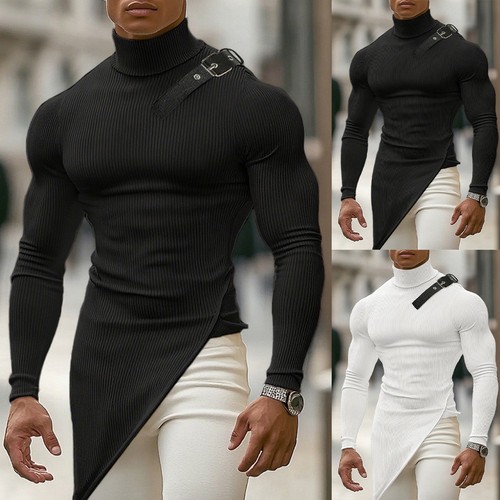 Mens turtleneck long sleeve - long,