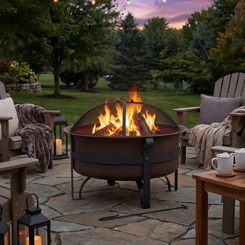Round patio fire pit for - round,
