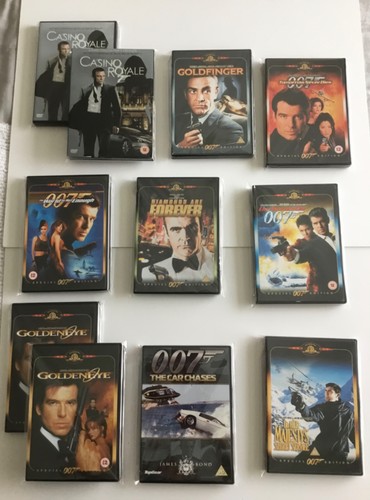 James bond dvd bundle 11 - dvd, bundle.
