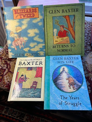 Glen baxter books - baxter,