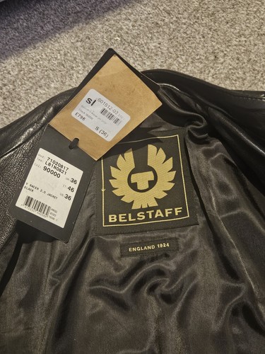 Belstaff raceway black leather - belstaff,