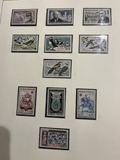 French Stamps 1960 Collection