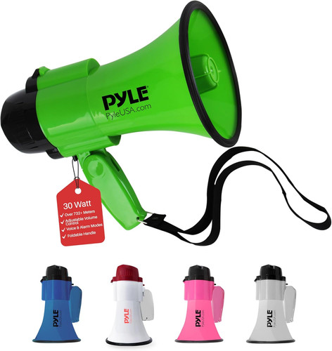 Pyle 30w megaphone speaker - megaphone,