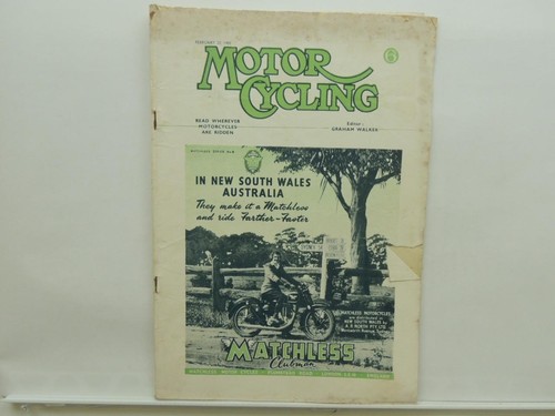 March 1951 motorcycling - 1951,