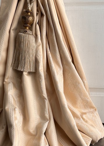 Interlined curtains pair - curtains,