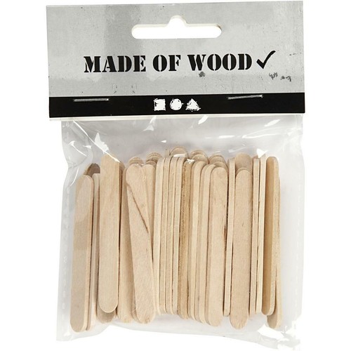 Wooden ice lolly mini lollipop - ice,