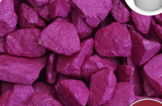 Various colour glass pebbles - various,