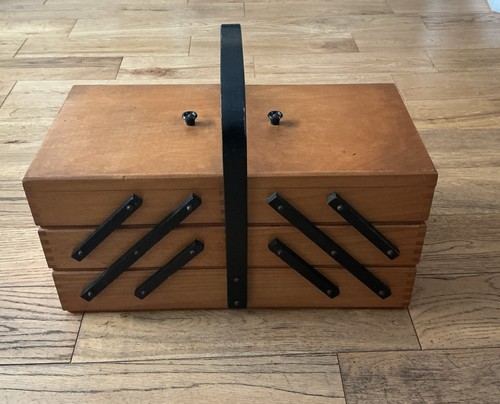 Large vintage wooden - vintage,
