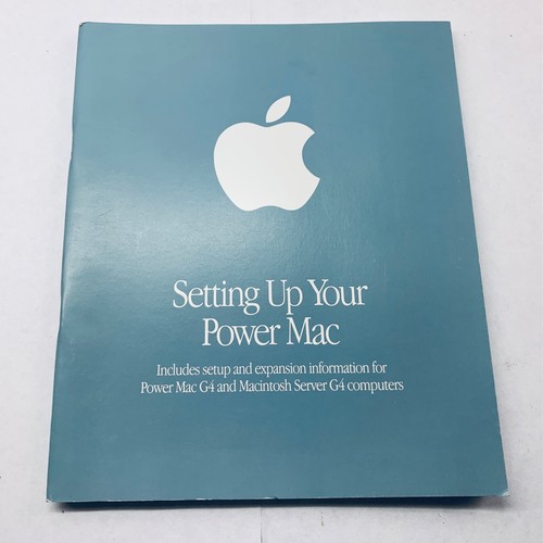 Apple manual 2000 setting up - manual,,