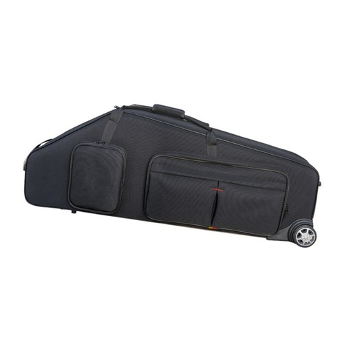 Baritone sax case with wheels - baritone,