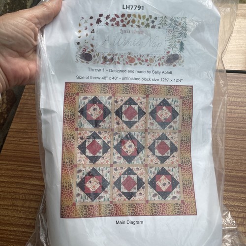 Lewis irene quilt kit - irene,