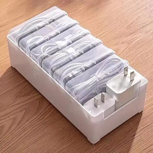 Cable organizer storage box - organizer,