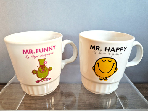 Vintage men cups - mr,