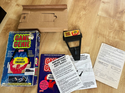 Nintendo nes game genie pal - game, uk