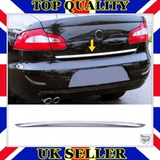 Chrome Rear Trunk Lower Trim