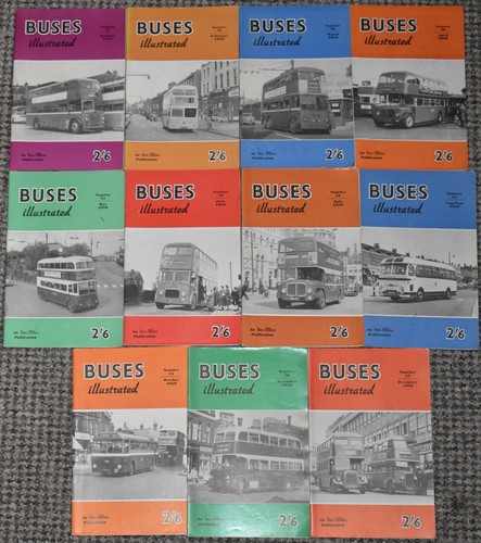 Buses illustrated 1959 - buses, ian