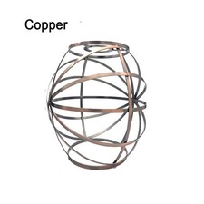 Vintage Ceiling Lightshade Metal Wire Cage Easy Fit Lampshade Hanging Lamp Shade