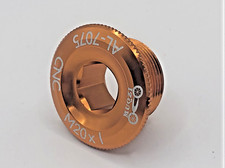 Orange Bronze Crank Arm Fixing Bolt Screw For MTB Shimano Crank Chainset CNC M20