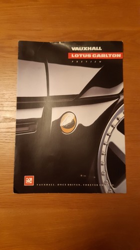 Lotus vauxhall carlton - lotus,