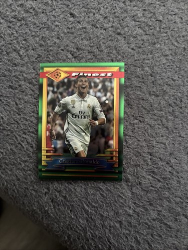Cristiano ronaldo topps finest - cristiano,