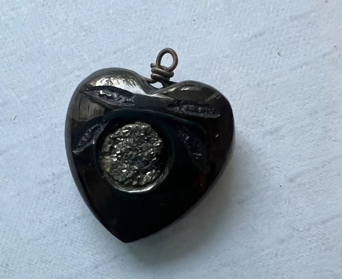 Antique victorian whitby - antique, jet