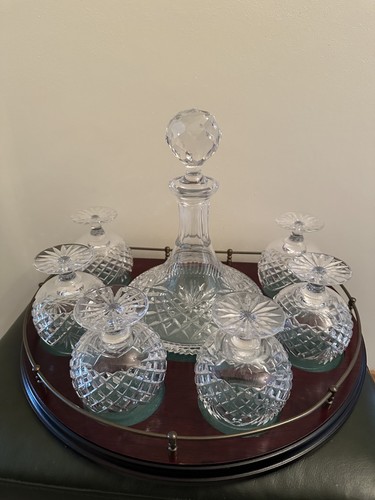 Tyrone crystal brandy - brandy, decanter