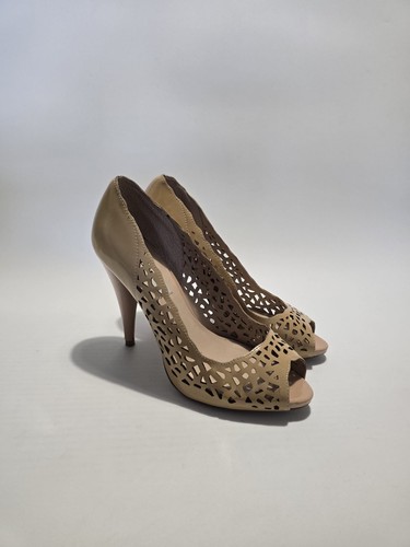 Dune beige carding peep - dune, toe