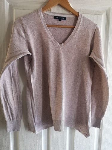 Ladies thin soft pink jumper - ladies,