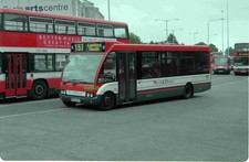 35mm negative of Wilts & Dorset R603NFX Optare Solo