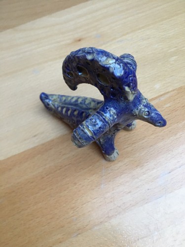 Vintage handmade ceramic ram - vintage,