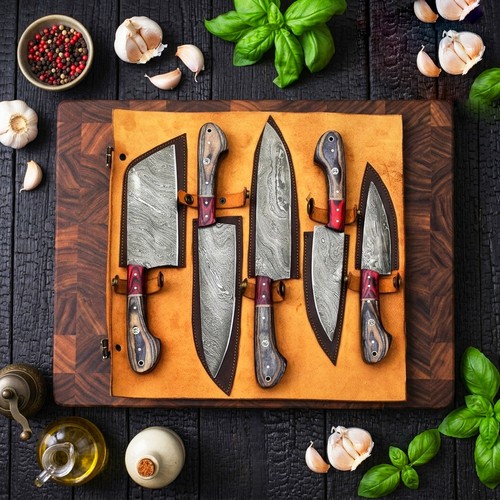 Hand forged kitchen knives - hand,