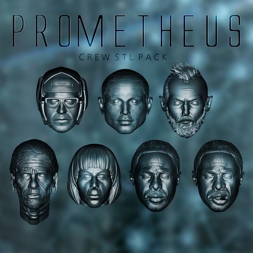 Prometheus crew printed - 3d,